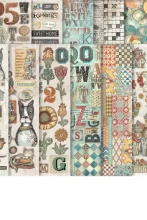 Junk Journal Book « Furry Friends » Prix Choc