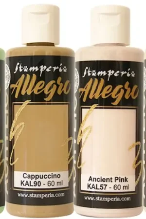 Peintures Stamperia Allegro Acrylic «Furry Friends » Nouvelle Collection