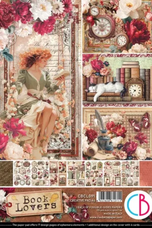 Assortiment de papiers « Book Lovers » Bon Marché