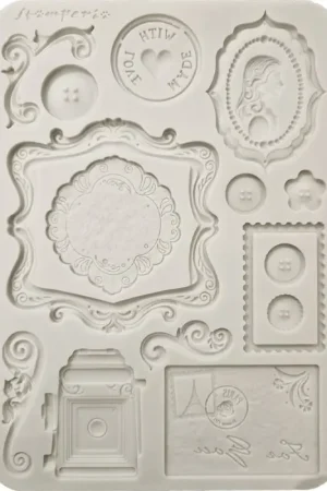 Moule en silicone A5 « Quiet Days - Plates» Nouveauté
