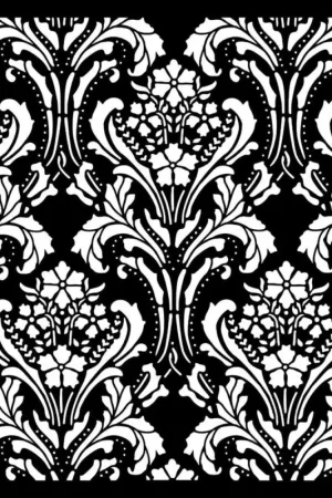 Commander Maintenant Pochoir « Quiet Days - Baroque Tapestry »