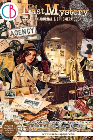 Junk Journal & Ephemera Book « The Last Mystery » Meilleur Prix