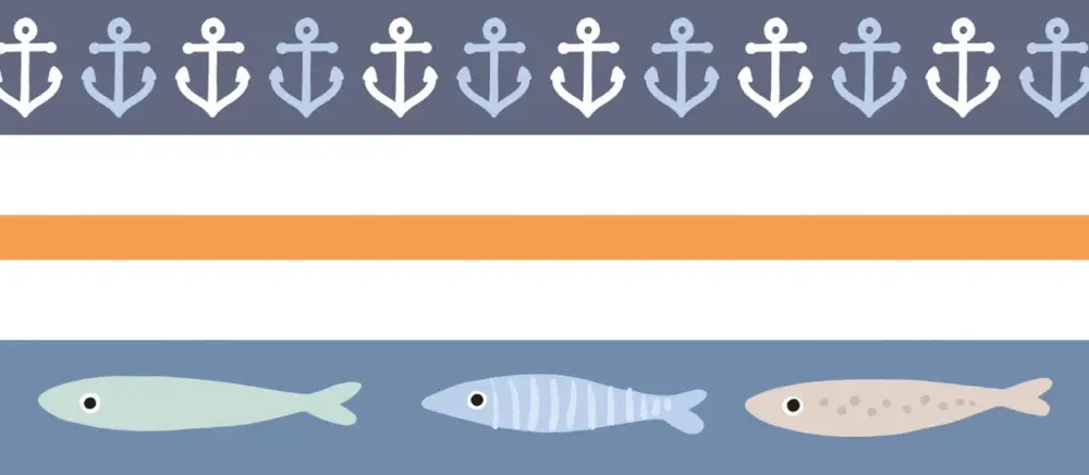Washi Tapes « Marée Haute » Expédition Rapide