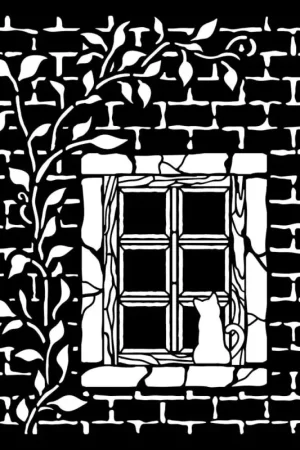 Promotion Saisonnière Pochoir « Herbarium Silvae - Country Window »