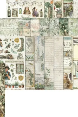 Junk Journal Book « Herbarium Silvae » Meilleure Vente
