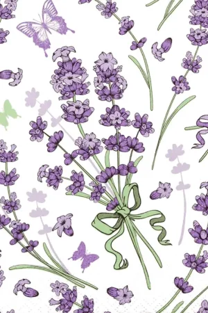 Top Vente Serviette « Lavender Love »