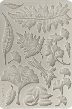 Nouvel Arrivage Moule en silicone A5 « Herbarium Silvae - Botanical »