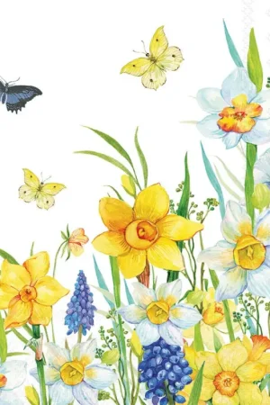 Serviette « Narcis and Muscari » Soldes