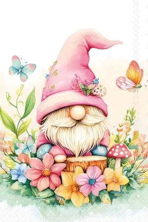 Serviette « Charming Gnome » Affaire À Saisir