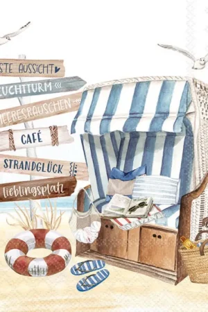Serviettes « Beach Chair » Acheter Direct