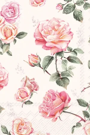 Bon Marché Serviette « Classic Roses »