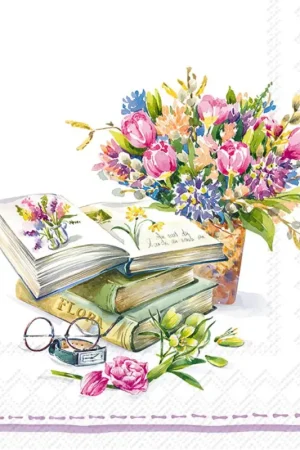 Serviettes « Spring Novels » Prix Bas