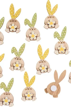 Pièces à disperser VBS « Lapin Mimi », avec pastille adhésive Dernier Modèle