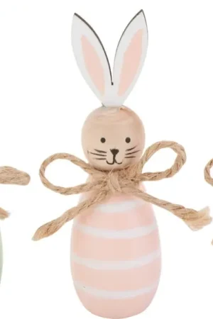 Populaire Lapins en bois VBS « Milo », set de 3