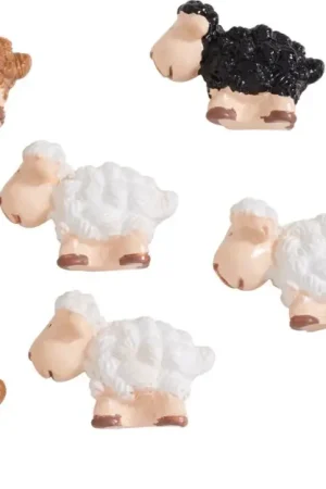 Pièces à disperser VBS « Moutons », avec pastille adhésive Prix Choc