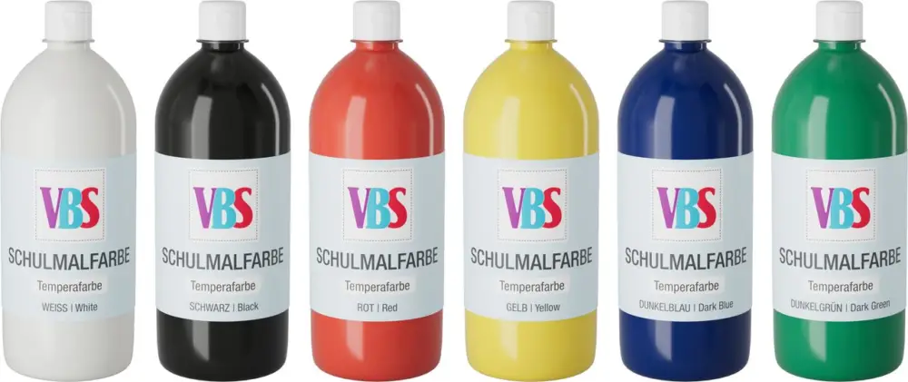 Gouaches VBS, set de 6 Acheter En Ligne