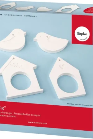 Set de moule en silicone décorations à suspendre « Spring, 4 motifs » Prix Réduit