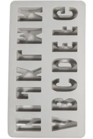 Nouvelle Collection Set de moules en silicone « ABC & 0-9 »