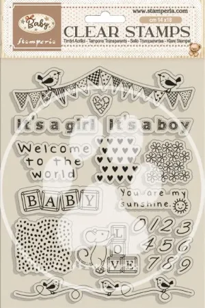Commander Vite Tampons Clear Stamps « Baby »