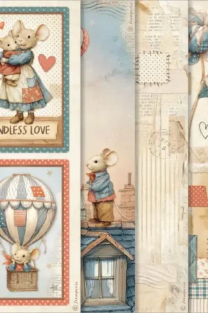 Assortiment de soies de paille à motifs « Family », set de 6 pièces Affaire À Saisir