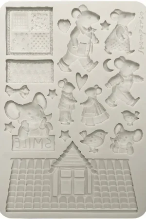 Commande En Gros Moule en silicone A5 « Family - Mice »