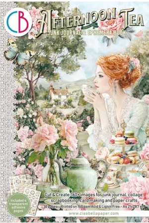 Nouvel Arrivage Junk Journal & Ephemera Book « Afternoon Tea »