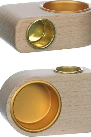 Bougeoirs pour bougies à tige et bougies chauffe-plat Super Prix
