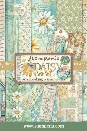 Bon Plan Bloc de papier scrapbooking « Daisy Art »