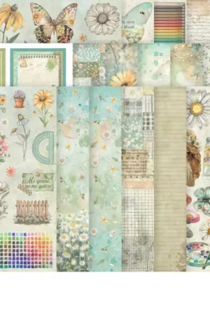 Prix Réduit Junk Journal Book « Daisy Art »