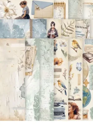 Dernière Chance Junk Journal Book « Secret Diary »
