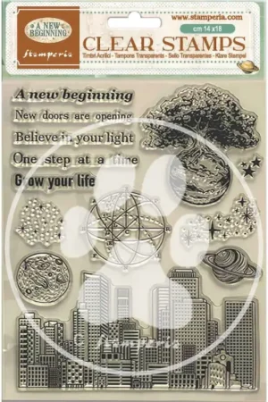 Offre Exclusive Tampons Clear Stamps « A New Beginning »