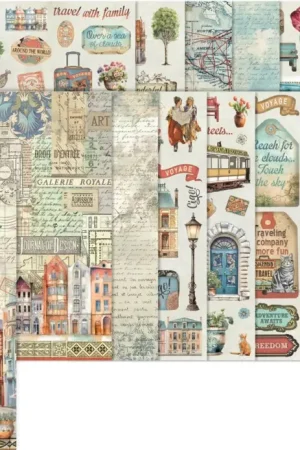 Promotion Saisonnière Junk Journal Book « Art of Travelling »