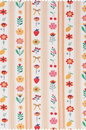 Produit De Marque Tissu coton au mètre « Summer Ribbon »