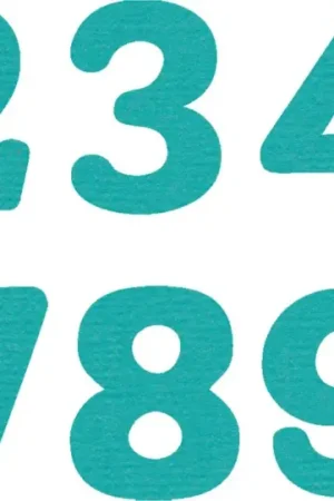 Acheter Direct Gabarit d'estampe Sizzix Thinlits « Numbers by Eileen Hull »