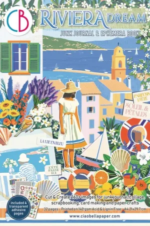 Petit Prix Junk Journal & Ephemera Book « Riviera Dream »