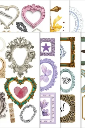Haute Qualité Art Stickers « Whisper Frames »