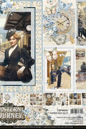 Produit De Marque Papier scrapbooking « Eastern Journey »