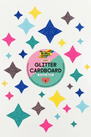 Commander Vite Carton à paillettes Rainbow