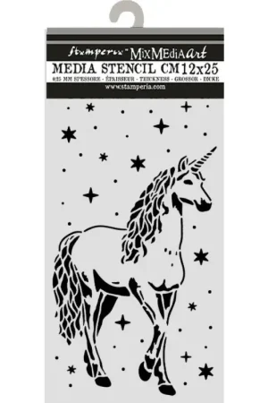 Livraison Express Pochoir « Wonderland - Unicorn », 12 x 25 cm