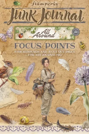 Authentique A5 Junk Journal Focus Points « All Around »