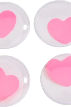 Must-Have Yeux mobiles autocollants « Cœurs », Ø 35 mm