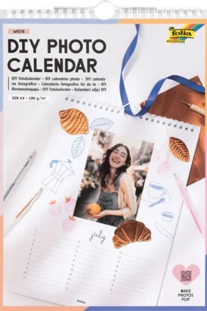 DIY Calendrier photo « White » Top Vente