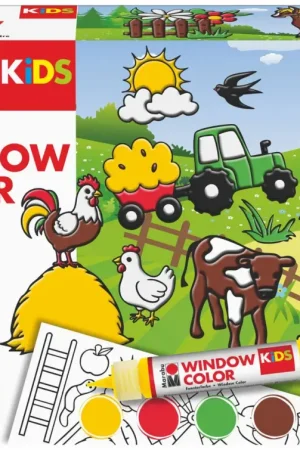 Window Color KiDs « Ferme », 6 x 25 ml Commander Maintenant