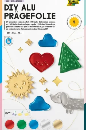 Feuille d'aluminium à repousser « Extra Strong », 18,5 x 29,7 cm Prix Promo