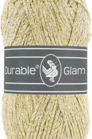 Fil à crochet et à tricoter Durable Glam Dernière Chance