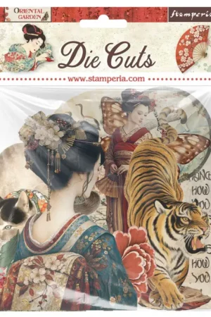 Motifs estampés Stamperia « Oriental Garden » Commande En Gros