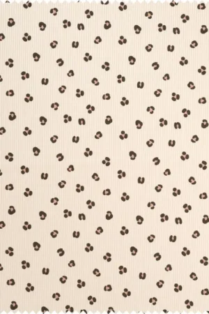 Tissu jersey côtelé au mètre « Leopard Sand » Meilleure Vente