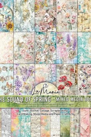 Mixed Media Book Ciao Bella « The Sound of Spring » Offre Limitée