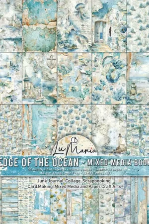 Mixed Media Book Ciao Bella « Edge of the Ocean » Expédition Rapide