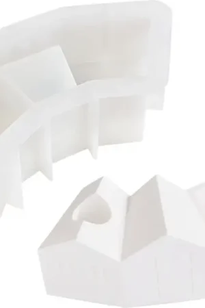 Moule en silicone VBS « Couronne de l'Avent maisons » Nouvel Arrivage